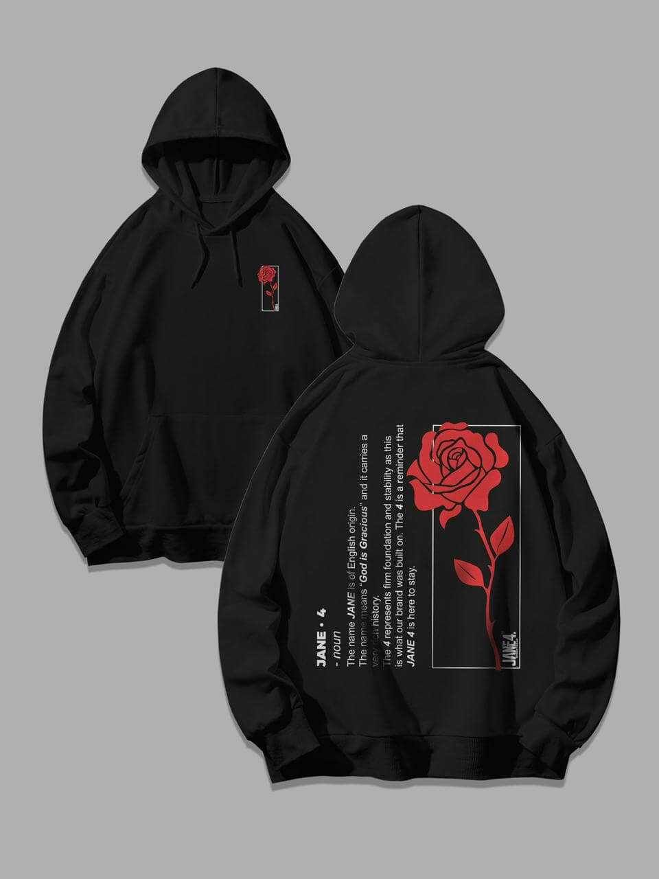 "JANE4" Hoodie